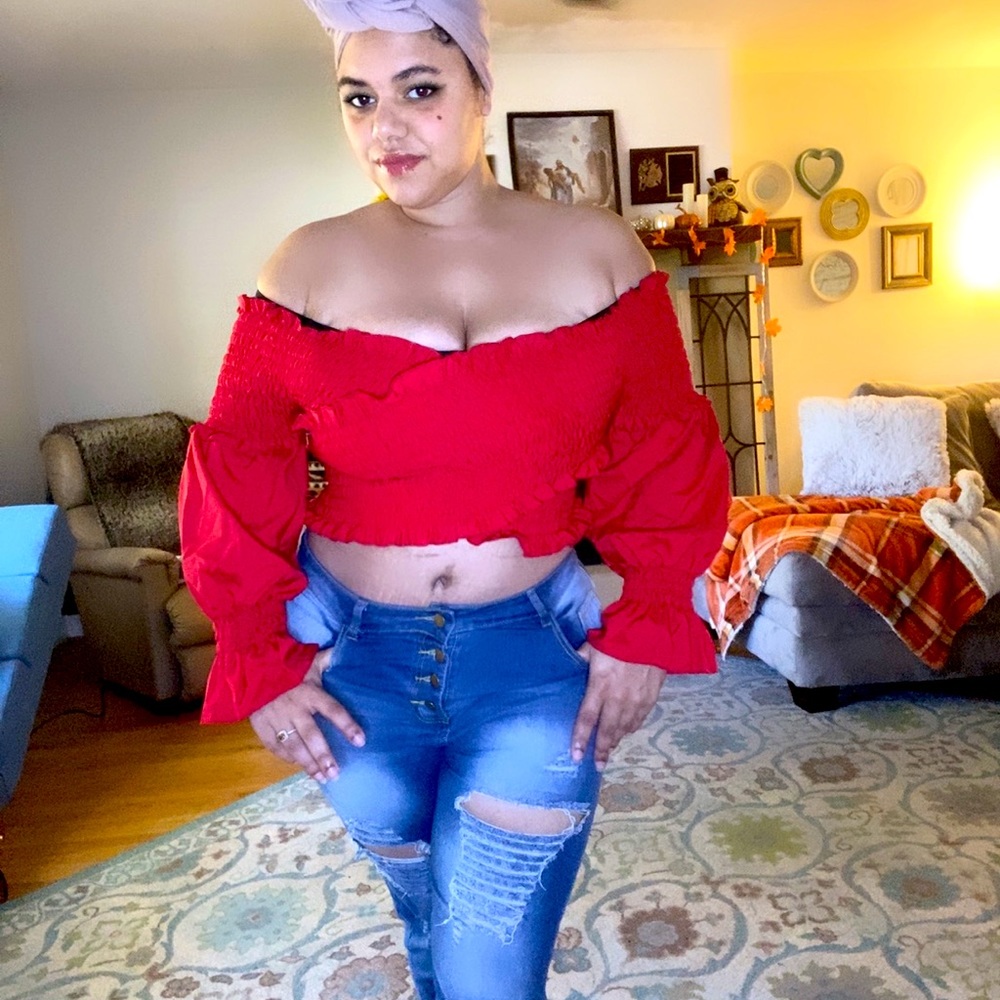 Scrunchy top